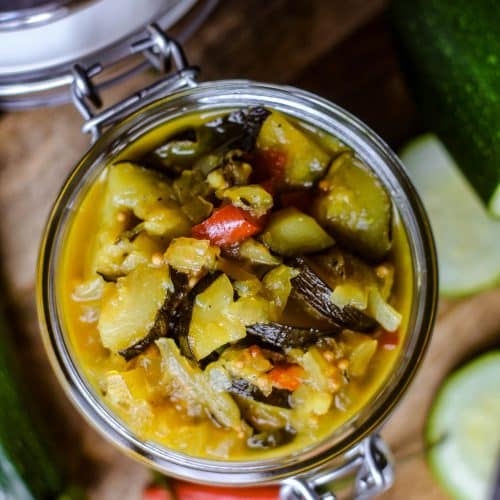 Sieht dieses Zucchini Chutney nicht phantastisch aus?