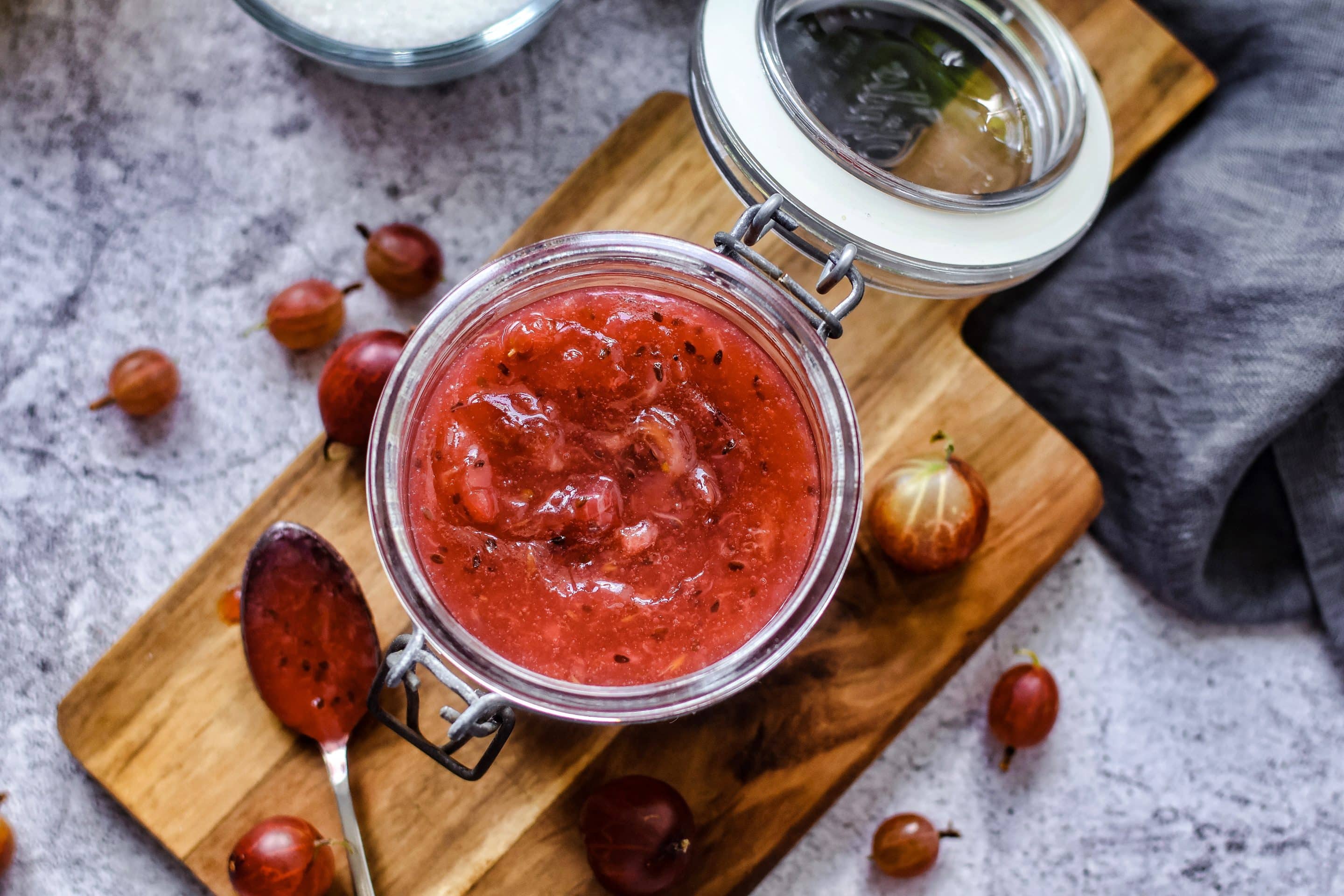 Sieht diese Stachelbeermarmelade nicht lecker aus?