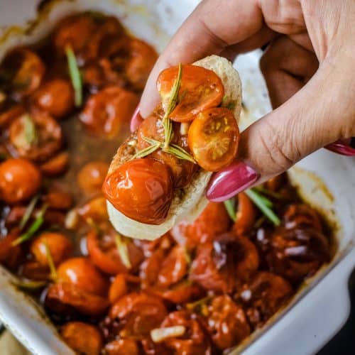 sehen diese Tomaten aus dem Ofen nicht phantastisch aus?
