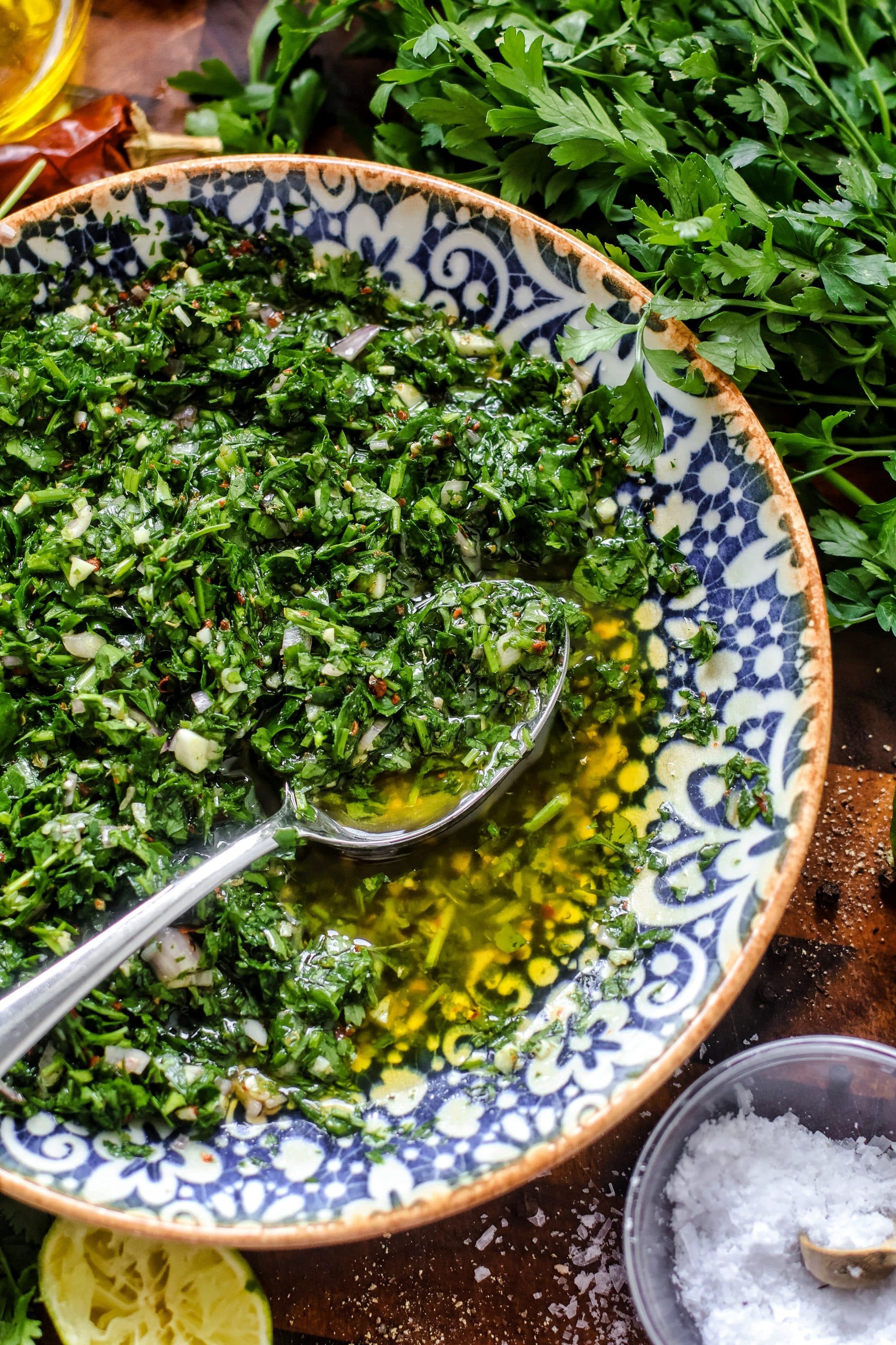 Chimichurri schmeckt nicht nur zum Steak