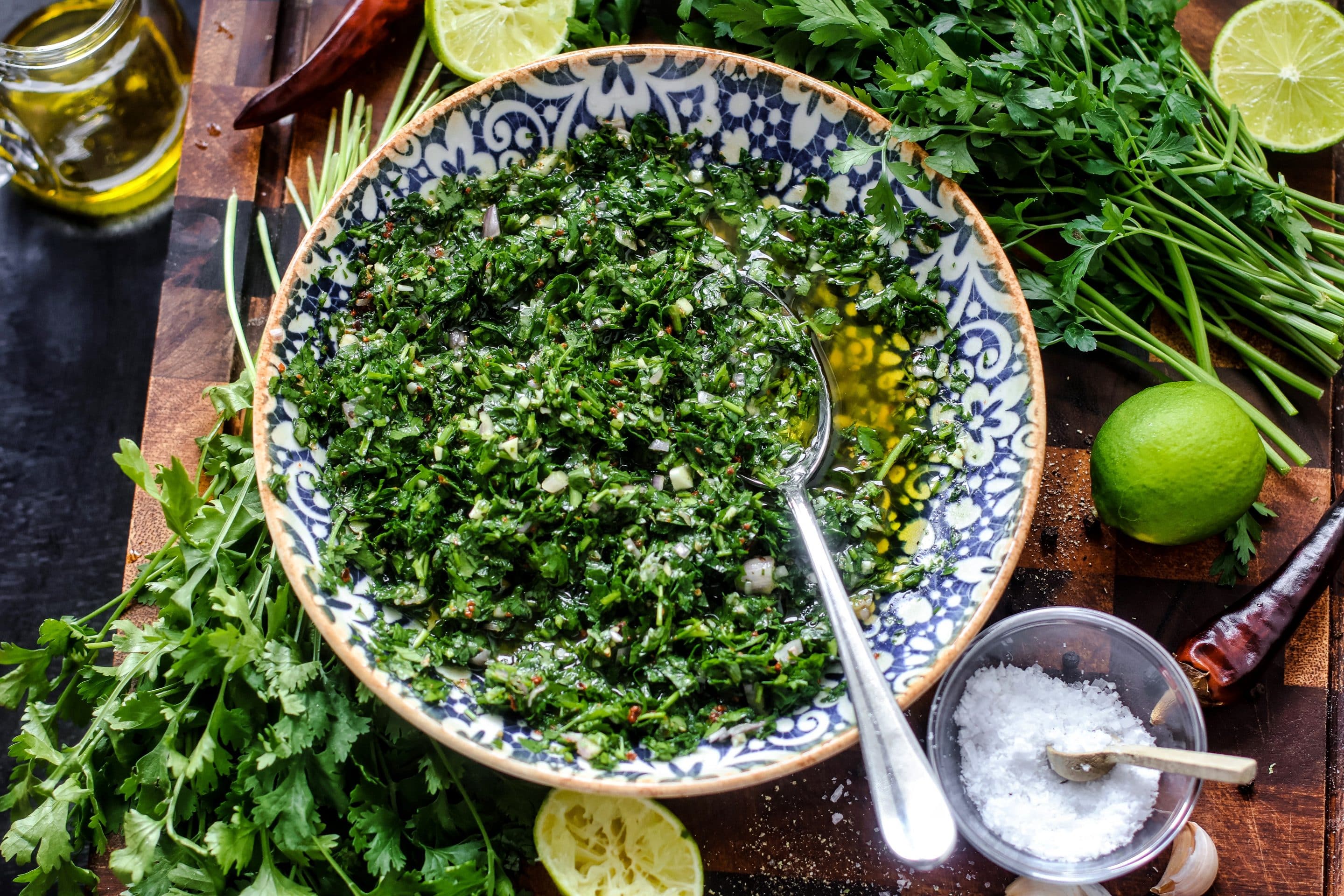 Chimichurri ist perfekt zum BBQ