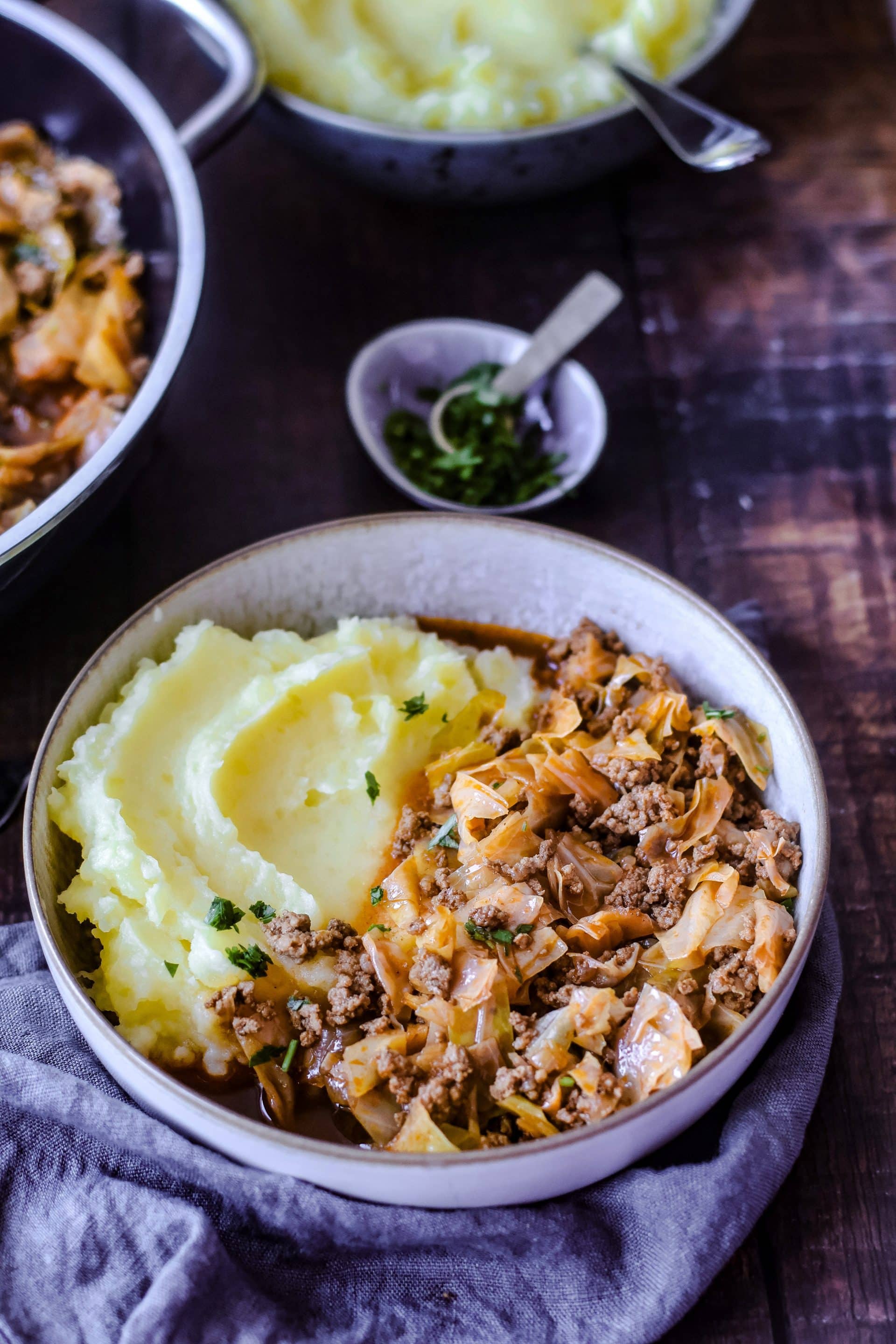 Schmorkohl mit Hackfleisch schmeckt einfach nur köstlich