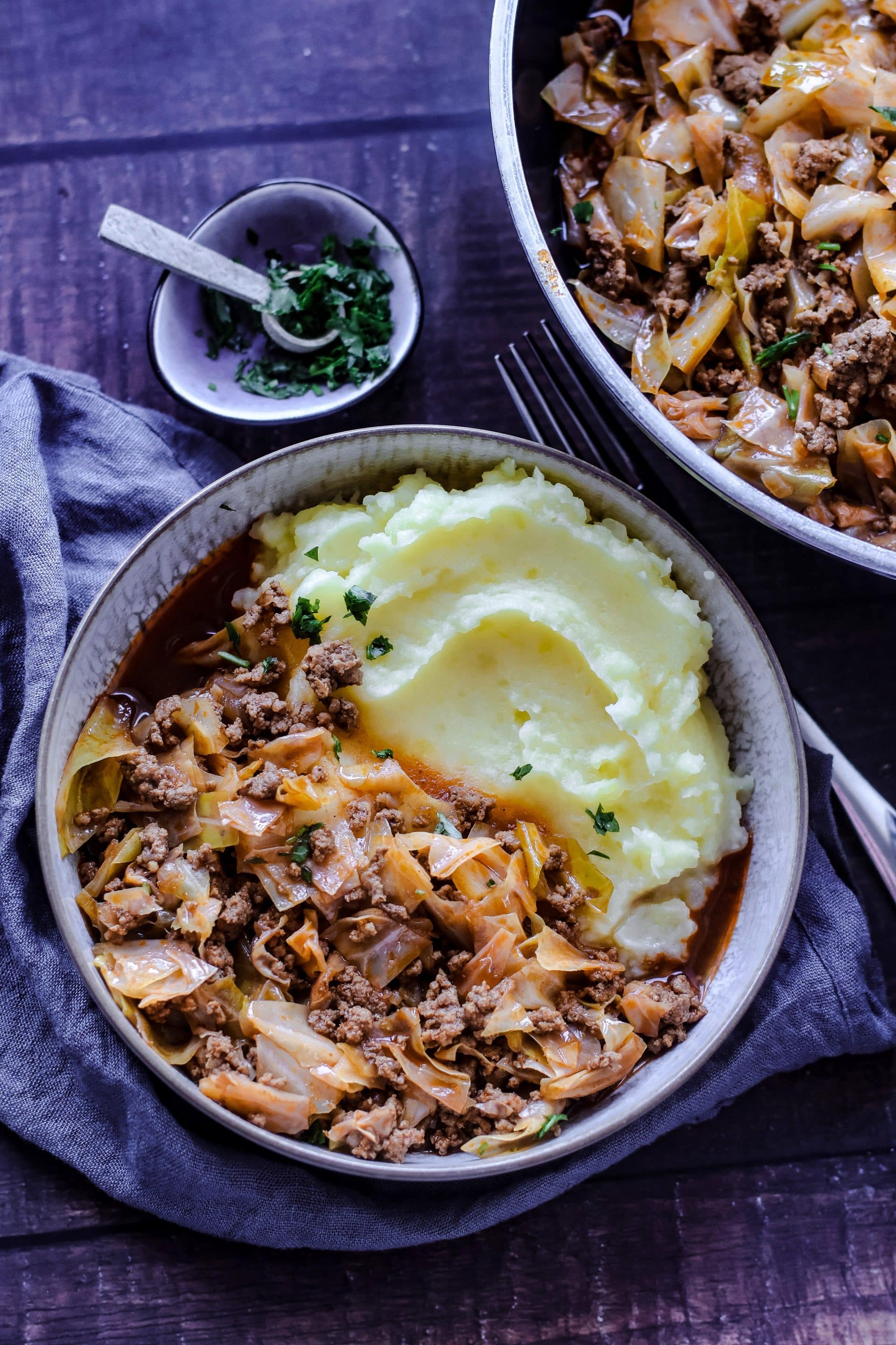 Schmorkohl mit Hackfleisch ist ein tolles Herbstgericht