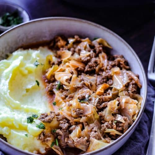 sieht dieser Schmorkohl mit Hackfleisch nicht lecker aus?